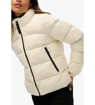 Superdry Chaqueta Sports Puffer blanco roto