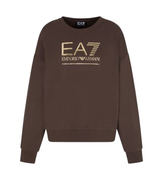 EA7 Sichtbarkeit Sweatshirt braun