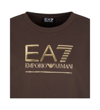 EA7 Sichtbarkeit Sweatshirt braun