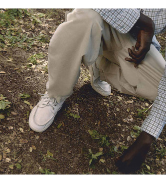 Timberland Couro Nautic Portofino Pier branco