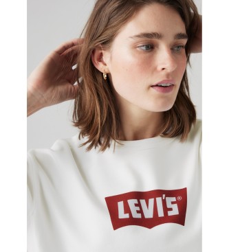 Levi's Felpa con cappuccio Graphic Iconic Heritage bianca