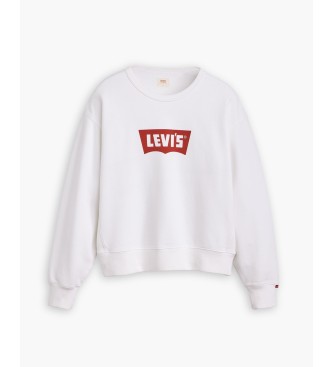 Levi's Felpa con cappuccio Graphic Iconic Heritage bianca