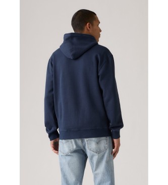 Levi's Relaxed grafisch sweatshirt marine