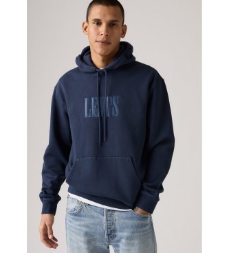 Levi's Relaxed grafisch sweatshirt marine