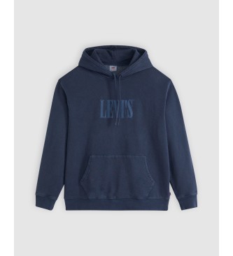 Levi's Relaxed grafisch sweatshirt marine