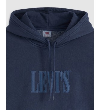 Levi's Relaxed grafisch sweatshirt marine