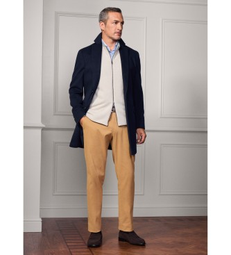 Hackett London Manteau Savile Navy