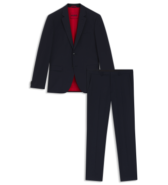 HUGO Suit Arti-Hesten navy