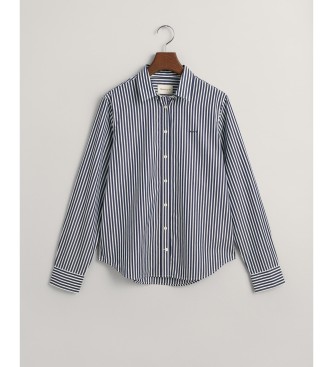 Gant Chemise en popeline ray�e � coupe r�guli�re