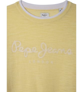 Pepe Jeans Sweter Shaila żółty