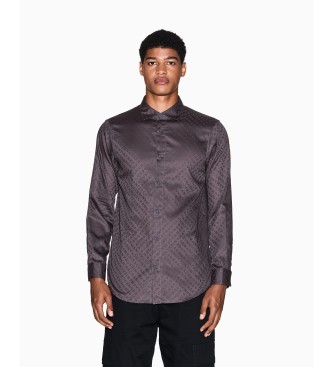 A|X Armani Exchange Siva navadna srajca