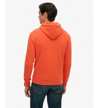 Superdry Sudadera Great Outdoors Relaxed Hood naranja