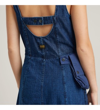 G-Star Blauwe cargo jurk