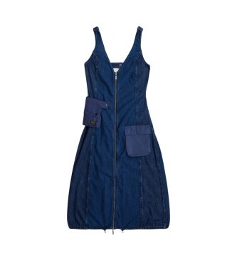 G-Star Blauwe cargo jurk