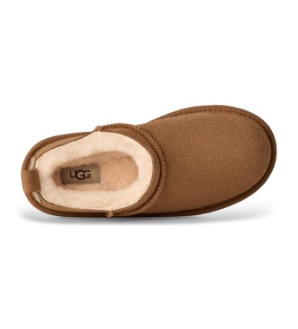 UGG Botins Classic Micro Leather castanhos