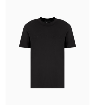 A|X Armani Exchange T-shirt de corte regular preta