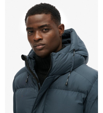 Superdry Cappotto imbottito sportivo blu navy