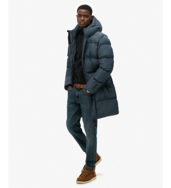 Superdry Cappotto imbottito sportivo blu navy