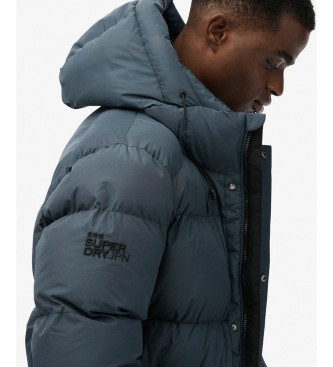 Superdry Cappotto imbottito sportivo blu navy