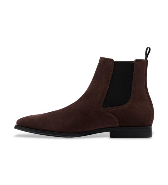 Clarks Paulton Easy bottines en cuir marron