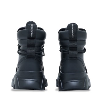 EA7 Stivaletti neri Flakes