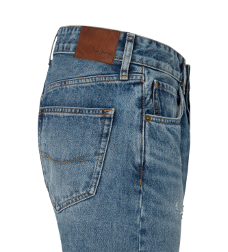 Pepe Jeans Bl� avfasade jeans