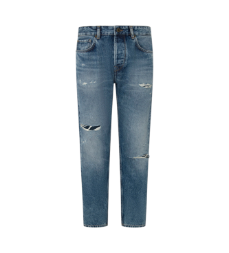 Pepe Jeans Bl� avfasade jeans