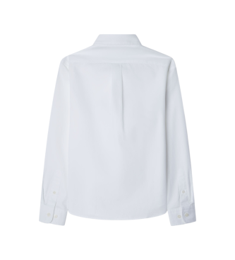 Hackett London Biała koszula oxford