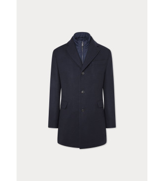 Hackett London Marine Textuurjas