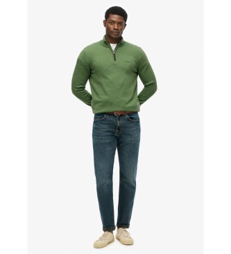 Superdry Trui van groene wol