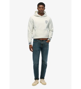 Superdry Sudadera Athletic Club Hood blanco