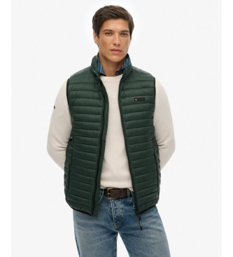 Superdry Gilet Fuji Lite imbottito verde