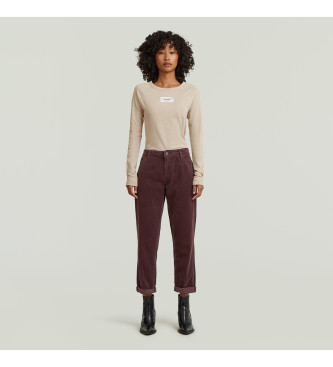 G-Star Pantal�n Kate Boyfriend Chino marr�n