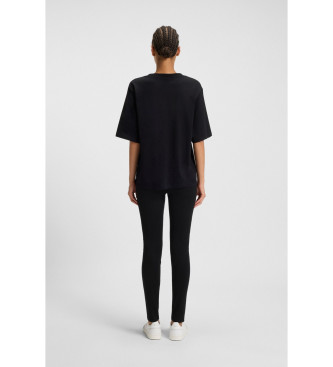 BOSS Pantaloni elasticizzati neri