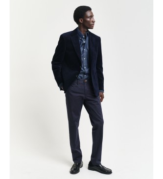 Gant Jas Slim Fit Corduroy marine