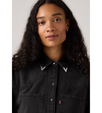 Levi's Camisa Teodora Western preta