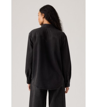 Levi's Camisa Teodora Western preta