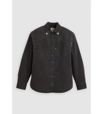 Levi's Camisa Teodora Western preta