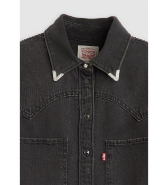 Levi's Camisa Teodora Western preta