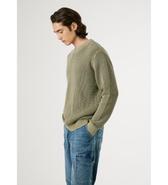 Pepe Jeans Gr�ner Pullover von Parker