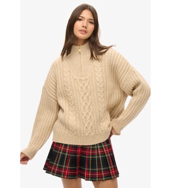 Superdry Minissaia vermelha axadrezada