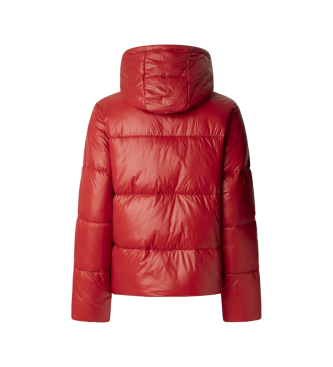 Pepe Jeans Abrigo Sussy Short rojo