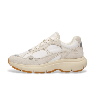 Timberland Hazel Lane Leather Sneakers white