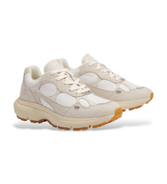 Timberland Hazel Lane Leather Sneakers white