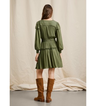 Pepe Jeans Vestido Martina verde