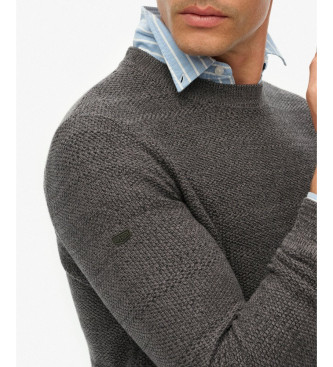 Superdry Jersey Light Texture gris