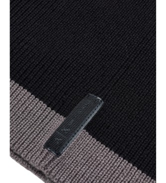 A|X Armani Exchange Morbida sciarpa nera da collo