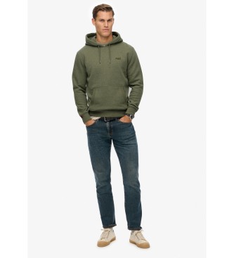 Superdry Essential Logo Hoodie green