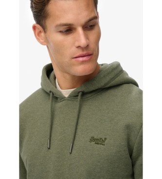 Superdry Essential Logo Hoodie green