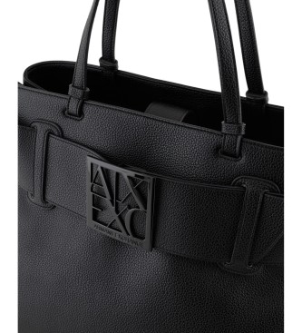 A|X Armani Exchange Praktična torba črna